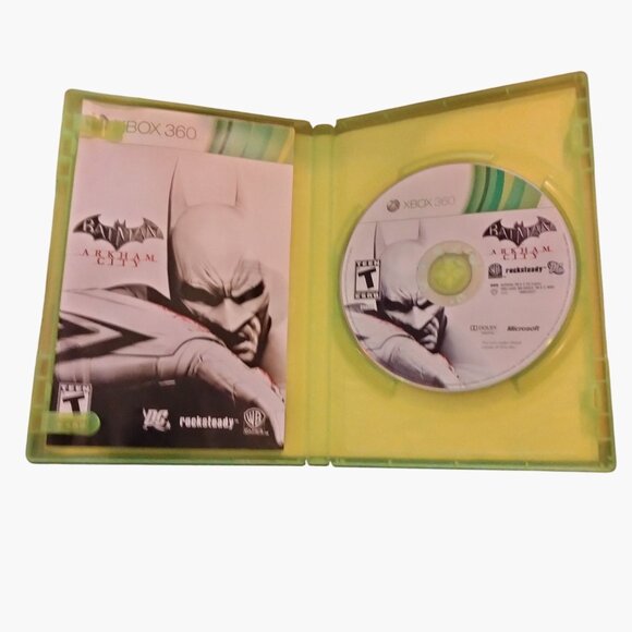 Batman Arkham City Xbox 360 Game Case Manual - Picture 2 of 3
